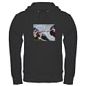 Creation & French Bulldog Hoodie (dark)