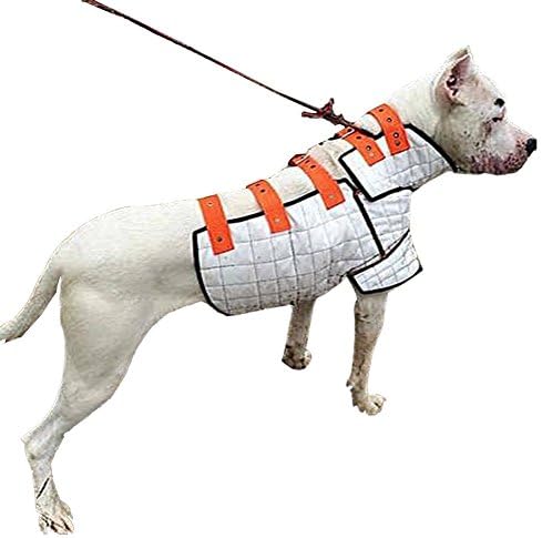 Kommii 1 x Pack Harness for Dogs Hunting, Chest Protector for Hunting Dogs, Size By The Size of Your Dog to Order, Fully customized