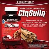 Trunature CinSulin Cinnamon Extract Plus Chromium Picolinate, 120 capsules