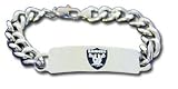Oakland Raiders ID Bracelet (Medium)