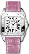 New Cartier Santos 100 Ladies Steel Watch W20126X8