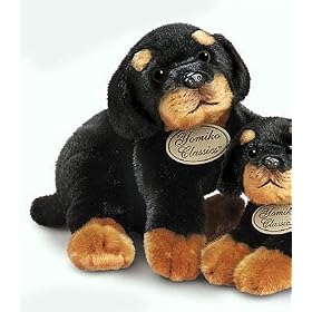 Stuffed Rottweiler