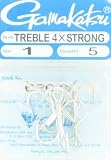 Treble Hook 4X Strong Tin Size 1 Loose Pk 5 per pk