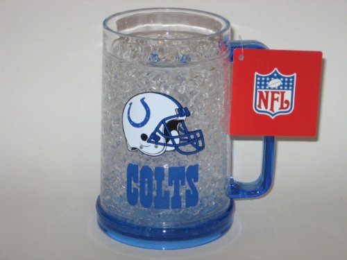 INDIANAPOLIS COLTS 16 oz. Team Logo Acrylic FREEZER FUN MUG