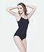 MISSALOE Women Seamless Basic Shapewear Mid-Thigh Bodysuit Comfort Bodyshaper