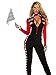 Forplay Women's Sexy Racer Costume - Race Car Driver Costume with Sunglasses, Medium/Large, Black