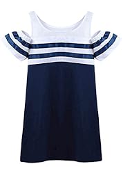 Sophisticated Strapless Scoop Neck Off the Shoulder Cotton/Polyester Mini Dress 