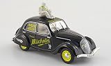 Peugeot 202, grey, Moto Velo Michelin, Model Car, Ready-made, MCW-SC1 1:43
