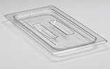 IMAGE OF Camwear Food Pan, Notched Cover Third Size - Clear