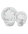 Pfaltzgraff Winterberry 16-Piece Dinnerware Set, Service for 4