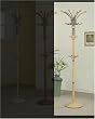 Natural Finish Hardwood Coat & Hat Rack By Acme Furniture