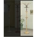 - Natural Finish Hardwood Coat & Hat Rack By Acme Furniture