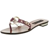 STEVEN by Steve Madden Womens Flat Sandal,Raspberry,7.5 M