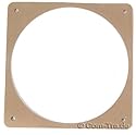 Lüfterdämpfer Gummi-Entkopplung / Entkoppler 120 mm Lüfter