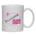 BASS GUITAR Chick Mug for Coffee / Hot Beverage (choice of sizes and colors)