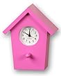 Heads Up Design The Birdhouse Tweeting Alarm Clock, Pink
