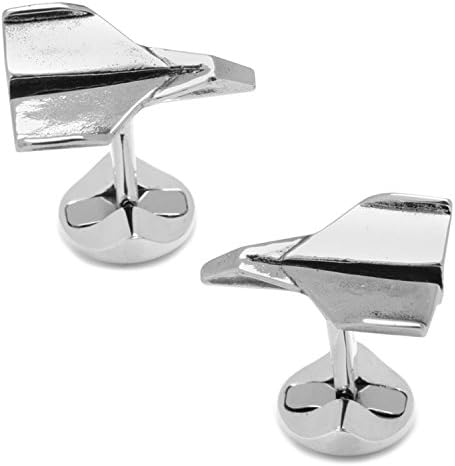 Sterling Paper Airplane Cufflinks