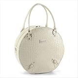 Michelle Carry-On in Winter White Croc