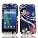 For Samsung Fascinate Mesmerize Sch-i500 Accessory - Galaxy Floral Design Hard Case Proctor Cover + Free Lf Stylus Pen