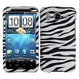 HTC Inspire 4G Graphic Case - Black/White Zebra