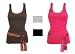 Love By Design Junior Ribbed Stretch Tank Top With Sequin Scarf 700019