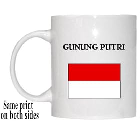 Indonesia - "GUNUNG PUTRI" Mug