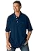 Liberty Blues Men's Big & Tall Solid Or Striped Pique Polo Shirt With Pocket