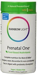 Rainbow Light Prenatal One  Multivitamin, 150-Count Bottle