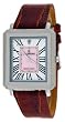 Le Chateau #1808-M7 Men's Elegant Slim Leather Strap Watch
