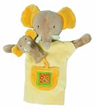 Moulin Roty Loustics Les Eléphant Marionnette 24cm