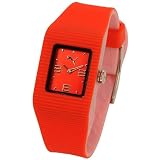 Puma Vega Analog - Red and Light Pink Case and Strap -Red Face