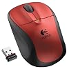 Logitech M305 Wireless Mouse - Crimson Red