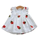 Candykids 女の子ドレス ガールズワンピース 夏サマー 可愛いベビー 子供女の子ドレス ガールズワンピース 夏サマー 可愛いベビーブルーホワイト　レースドレス　プリンセスドレス (95cm, 