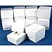 10 White Ring Gift Boxes Jewelry Showcase Displays