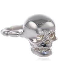 ROTENIER "Skull" Sterling Silver Skull Ring, Size 6