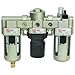 Clippard MMFRL-1N, 10-32 Filter-Regulator-Lubricator, 3 scfm