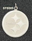 Pittsburgh Steelers Logo Giant Charm/Pendant -Choose from 14K/10K, Stainless Steel or Gold Plated