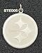 Pittsburgh Steelers Logo Giant Charm/Pendant -Choose from 14K/10K, Stainless Steel or Gold Plated