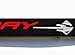 High-End Motorsports Chevrolet C7 Corvette Stingray Satin Black License Plate Frame - Red & Silver Engraving