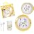 Baby Cie Childrens Melamine Dinnerware Lunch Set - Jungle Yellow