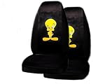 A Set of 2 Universal Fit Tweety Bird Seat Covers