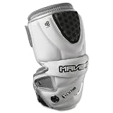 Maverik Rome Mid Lacrosse Arm Pads (White)