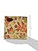 Entertaining with Caspari Linen Leaves Luncheon Napkins, Orange, (Pack of 20)