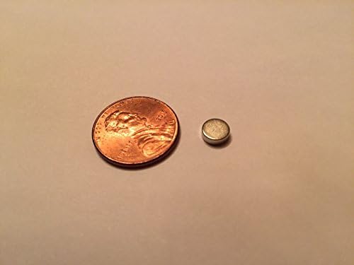 Nexlevl Premium Cylinder Magnets 6x2mm - 25 Round Magnets for Arts Crafts Hobbies and Office Organization