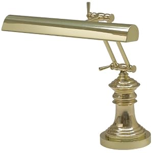 Polished Brass LED Piano Desk Lamp