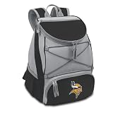 Exclusive By Picnictime Ptx Backpack Cooler/Black-Minnesota Vikings (Digital Print)