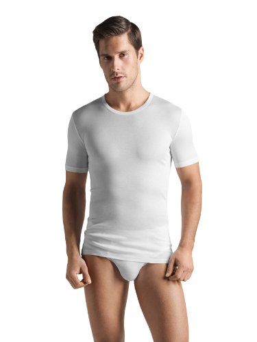 HANRO Herren Unterwäsche Unterhemd Cotton Pure 3663 herren nebsthemd