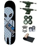 Alien Workshop Dyrdek Silver Foil Soldier 7.62 Skateboard Deck Complete