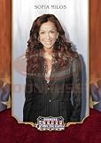2009 Donruss Americana Trading Card # 7 Sofia Milos In a Protective Screwdown Display Case!