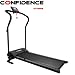 Confidence Power Plus Motorized Electric Treadmill Black